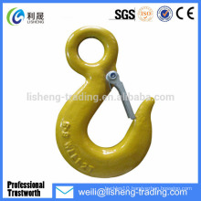 Forged Alloy Steel G80 Eye Metal Hook With Latch